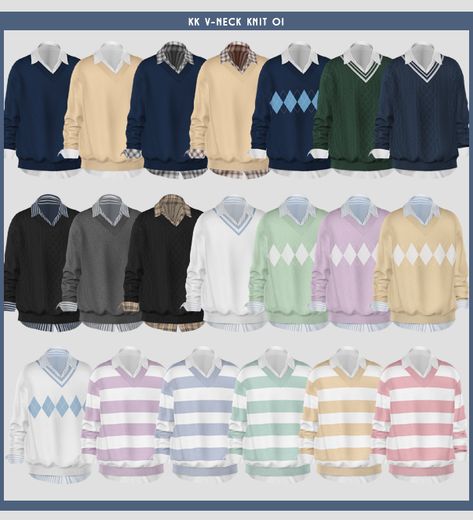 Kk Sims 4 Cc, Mods Sims 4, Ts4 Clothes, Sims 4 Men Clothing, 3d Clothes, Sans E Frisk, Sims 4 Male Clothes, Cc Sims4, Sims Clothes