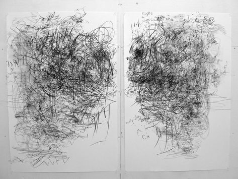 Sound drawing 1 - stereo diptych | Flickr - Photo Sharing! Diptych Drawing, Sound Drawing, Museum Identity, Automatic Drawing, Egyptian Museum, Sensory Art, Abstract Painting Techniques, Sound Art, Intuitive Art