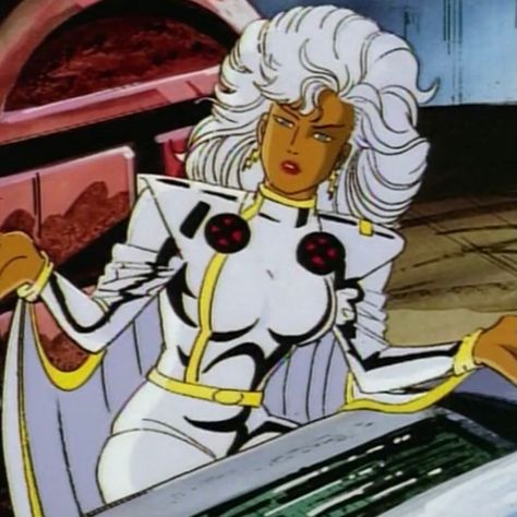 Storm 90s Xmen, Strom X Men, Storm Xmen 97, X Men Animated Series, Deadpool Y Spiderman, Cosplay Memes, Storm Xmen, Xman Marvel, Dandy Highwayman