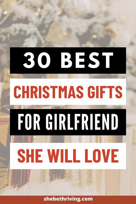 Christmas gift ideas for girlfriend Cute Girlfriend Christmas Gifts, Christmas Present For Girlfriend Ideas, Unique Gifts For My Girlfriend, Gifts For My Girlfriend Christmas, Christmas Presents Ideas For Girlfriend, Cute Christmas Gift Ideas For Girlfriend, First Christmas Together Gifts Girlfriend, Gifts For Your Girlfriend Christmas, Things To Get Girlfriend For Christmas