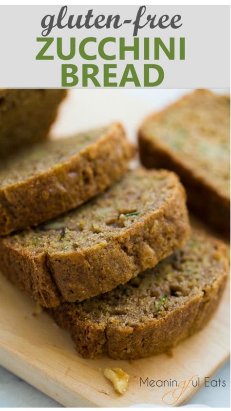 Gluten Free Zucchini Bread Gluten Free Zucchini Recipes, Gluten Free Zucchini Muffins, Pumpkin Zucchini Bread, Best Casserole Recipes, Gluten Free Quick Bread, Best Casserole, Gluten Free Zucchini Bread, Summer Zucchini, Zucchini Bread Recipe