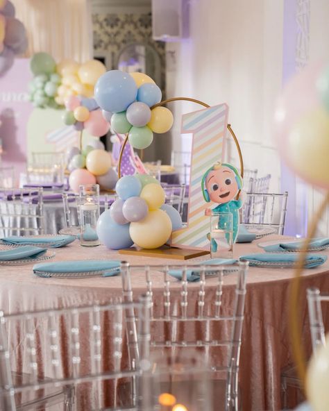 Cocomelon 2nd Birthday Party Ideas, Cocomelon Centerpiece Ideas, Cocomelon Birthday Ideas, Cocomelon Centerpieces, Cocomelon Party Ideas, Cocomelon Birthday Theme, Cake Pinterest, Baby Birthday Party Theme, Birthday Theme Decoration