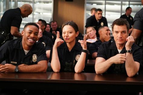 Best Tv Couples, Best Tv Series Ever, Tv Show Couples, Cop Show, The Rookie, Kids Background, The Best Series Ever, Nathan Fillion, Social Media Followers