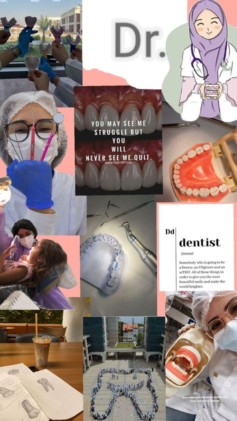 #dentist #dentistry #dentalstudent #wishlist #aestehthic #art #pin #pintrest #shufflefyp #motivation #visionboard #aesthetic #muslim #doctorwhoaesthetic #hijabi #dream #goals Hijabi Dentist, Dentist Aesthetic Art, Dentist Motivation, Dentist Aesthetic, Visionboard Aesthetic, Dental Assisting, Female Dentist, Dentistry Student, Dream Goals