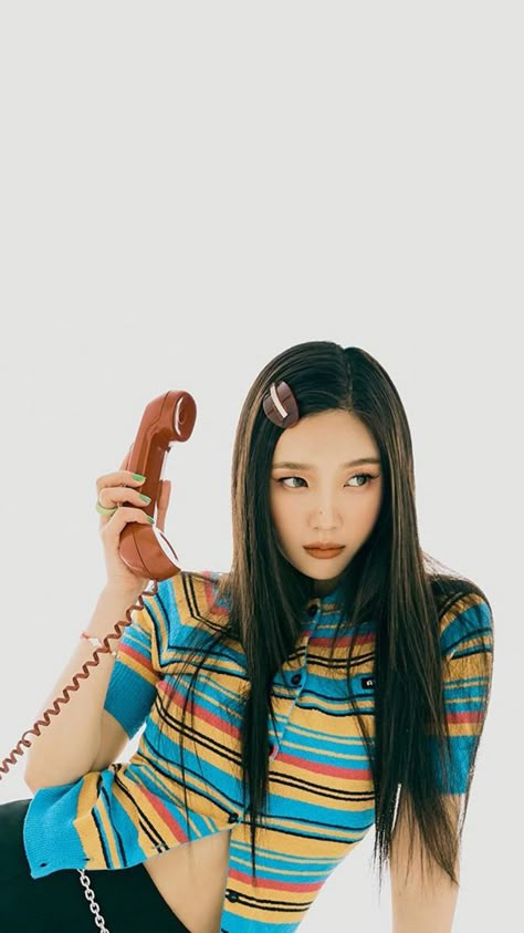 #joy #redvelvet #hello Joy Hello Wallpaper, Joy Hello Photoshoot, Joy Hello Poster, Joy Red Velvet Hello, Punk Album Covers, Expressive Poses, Joy Hello, Joy Wallpaper, Kpop Wall