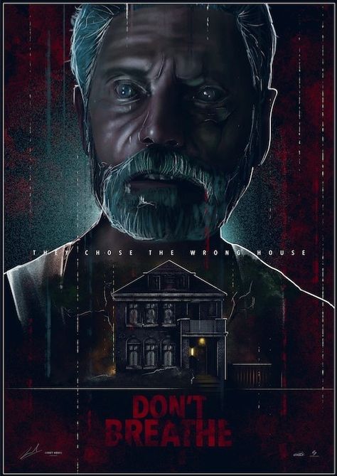 This movie was CRAZY!!!! Dont Breathe, Don't Breathe, Crazy Anime, Newest Horror Movies, Book Cover Design Inspiration, A Nightmare On Elm Street, Minimal Poster, Movie Covers, Minimal Movie Posters