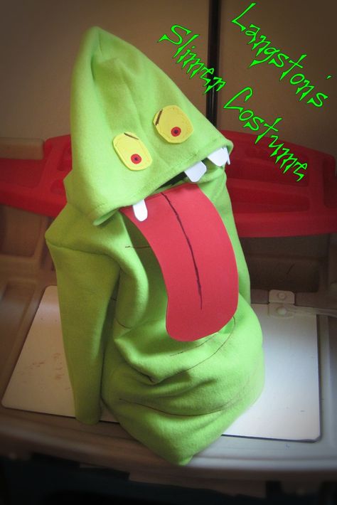 Slimer Costume I made for our Family Ghostbuster Theme. Slimer Costume, Best Kids Costumes, Ghostbusters Party, Ghostbusters Costume, Diy Costumes Kids, Homemade Halloween Costumes, Homemade Costumes, Boy Stuff, Holiday Costumes