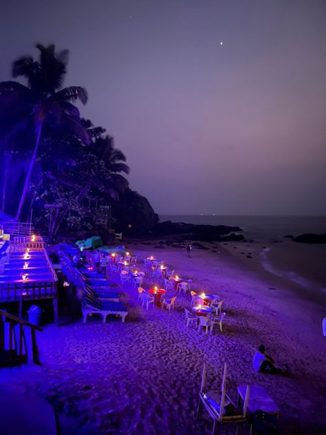 Best vacation destinations Goa With Friends Aesthetic, Goa Aesthetic Night, Baga Beach Goa Night, Goa Beach Snap, Goa Trip Aesthetic, Goa Aesthetic Pictures, Goa Picture, Goa Aesthetics, Goa Images