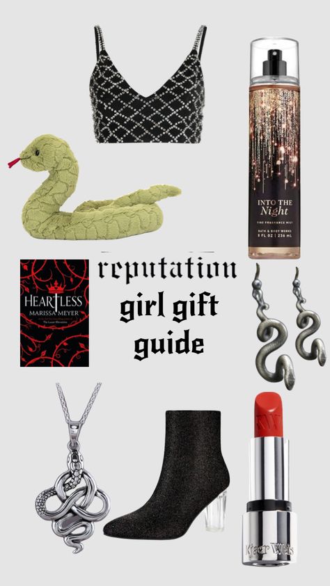 Taylor Swift Reputation Gift Ideas, Reputation Gift Ideas, Heartless Marissa Meyer, Taylor Swift 22, Taylor Swift Reputation, Girls Gift Guide, Gift Inspo, 22nd Birthday, Body Works