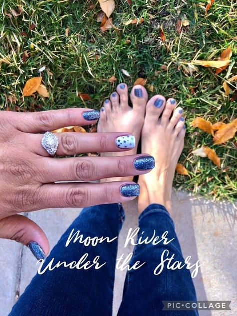 Nail Combos, Nail Color Combos, Street Nails, Color Street Nails, Nail Color, Jamberry, Under The Stars, Mani Pedi, Color Street