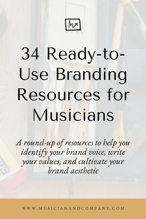 Musician Branding, Character Values, Creative Brief Template, Font Psychology, Branding Guide, Business Fonts, Music Career, Branding Process, Tone Of Voice