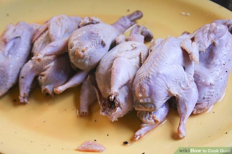 How To Cook Quail, Roasted Quail, Pastry Brushes, Wild Game, Cooking Method, Game Food, Eating Raw, Roasting Pan, Charcoal Grill