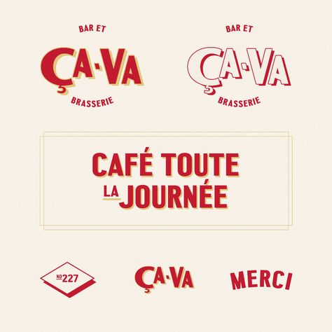 my: me + you - CaVa French Bar and Brasserie Brasserie Interior, French Bistro Style, French Logo, French Bar, Cafe Branding, Beer And Wine, Storefront Design, Bistro Style, Logos Ideas