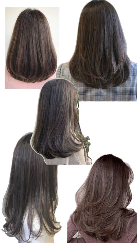 Oval Haircut, Hair Stayl, Help Hair Grow, Inspo Hair, Layered Haircuts For Medium Hair, Long Bob Haircuts, Haircuts For Medium Hair, Haircuts Straight Hair, Haircut And Color