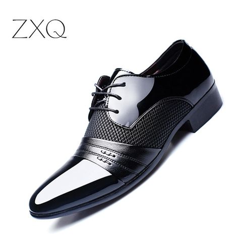 Mens Patent Leather Shoes, Oxford Shoes For Men, Flat Shoes Men, Leather Shoe Laces, Patent Leather Oxfords, Mens Summer Shoes, Men's Dress Shoes, Wedding Shoes Lace, Formal Office