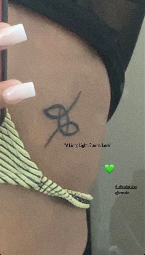 Jhene Aiko Back Tattoo, Eternal Love Tattoo, Jhene Aiko Tattoos, Love Profile Picture, Eternal Light, Love Tattoo, Tattoo Design Book, Jhene Aiko, Love Tattoos