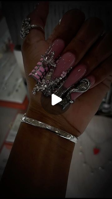 Chrome And Pink Nails, Fye Nails, February 8, Nail Trends, Houston Tx, Pink Nails, Nail Inspo, Houston, Light Pink