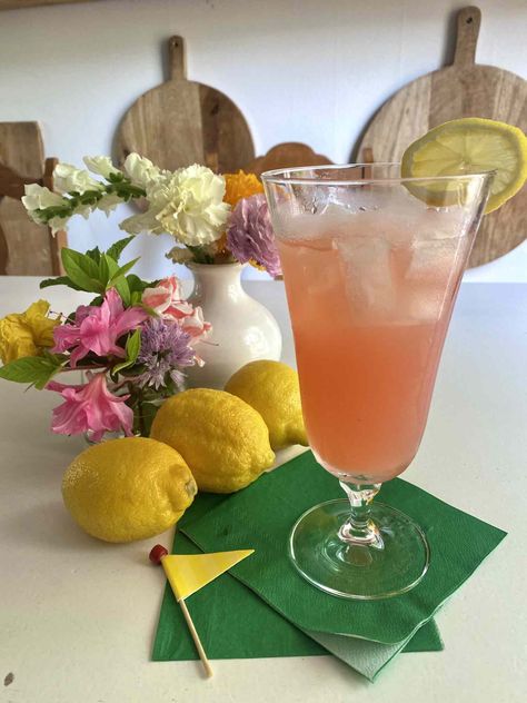 Azalea Cocktail, Raspberry Beer, Strawberry Daiquiri Mix, The Masters Tournament, Classic Margarita Recipe, Peach Sangria, Masters Tournament, Egg Salad Sandwiches, Cherry Limeade