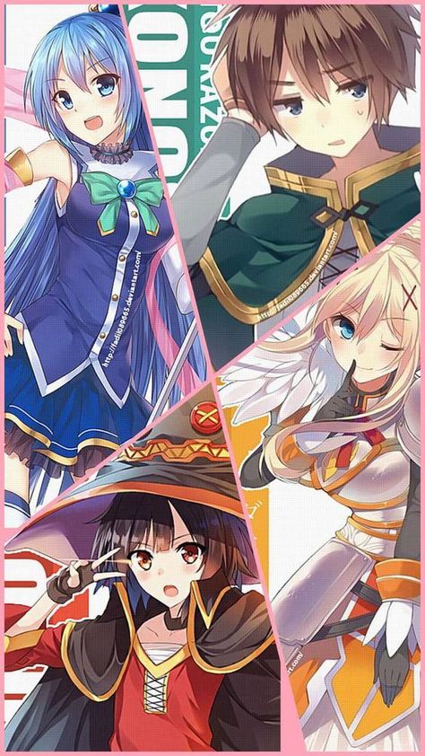 Konosuba Aqua, Konosuba Wallpaper, Aqua Konosuba, Character Wallpaper, Cute Anime Wallpaper, Fanarts Anime, Anime Artwork, Android Wallpaper, Anime Demon