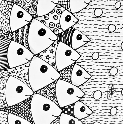 Mexican Doodles Art, Ocean Doodles Simple, Colourful Zentangle Art, Doodle Art Flowers, Abstract Quilt, Doodle Art Journals, Zen Doodle Art, Doodle Art Drawing, Diy Watercolor Painting