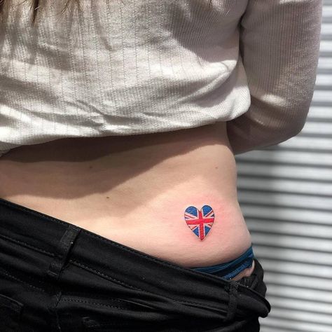 Union Jack Tattoo Ideas, British Tattoo Ideas, Union Jack Tattoo, Bestie Tats, England Tattoo, British Tattoo, Teacup Tattoo, Jack Tattoo, Mama Tattoo