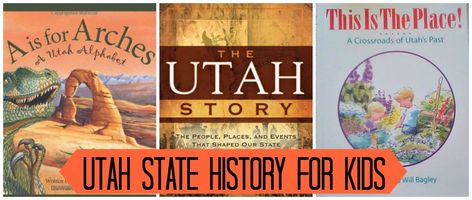 Utah State History for Kids Utah History, History Lesson Plans, Visit Utah, Homeschool Room, Brigham Young, Utah State, Unit Studies, History Activities, Homeschool History