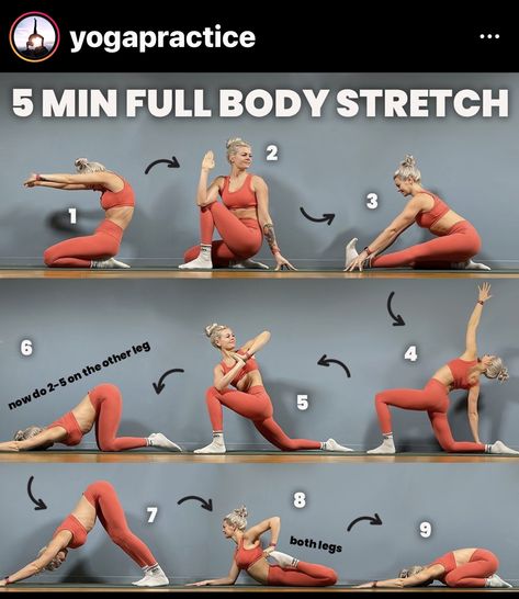 Full Body Stretching Routine, Gymnastics For Beginners, 20 Minute Yoga, Full Body Stretch, Yoga Poses Advanced, Yoga Lessons, My Motivation, Body Stretches, Body Stretch