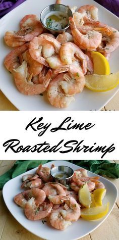 This roasted shrimp is kissed with the citrusy goodness of key lime juice. Dip them into lime butter for an extra special treat.  They are like taking a bite of Florida. Meaty Meals, Florida Recipes, Best Easy Dinner Recipes, Blogger Ideas, Lime Butter, Bisque Recipe, Key Lime Juice, Roasted Shrimp, Lime Recipes