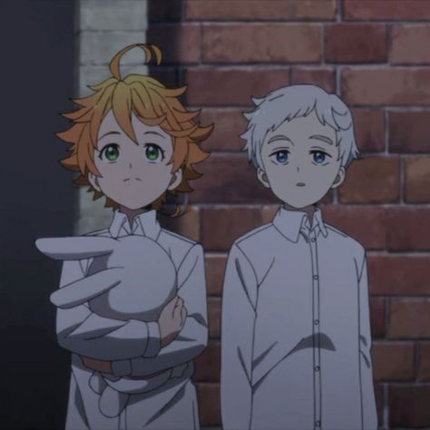 Norman Tpn, Neverland Anime, Emma Tpn, Terra Do Nunca, Promise Neverland, Bleach Anime Art, Sailor Moon Aesthetic, The Promised Neverland, Promised Neverland