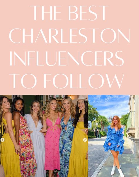 The Best Charleston Influencers to Follow in 2023 - JetsetChristina Charleston Womens Style, Charleston Night Out Outfit, Charleston Fashion Spring, Charleston Style Fashion, What To Wear In Charleston Sc Spring, Oyster Roast Outfit, Charleston Sc Fashion, Charleston Outfits Spring, Charleston Outfits Summer