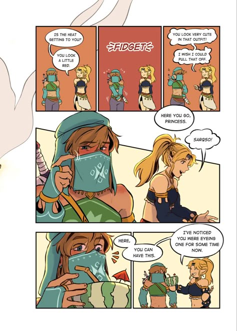 Zelink Comic, Link Comic, Botw Zelink, Link Botw, Botw Zelda, Legend Of Zelda Memes, Zelda Funny, Zelda Botw, Art Time