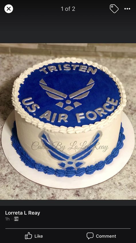 Air Force Cake Ideas, Air Force Cake, Air Force Day, Retirement Cake, Grad Party Decorations, Cake Box, 2025 Vision, Sheet Cake, Grad Party