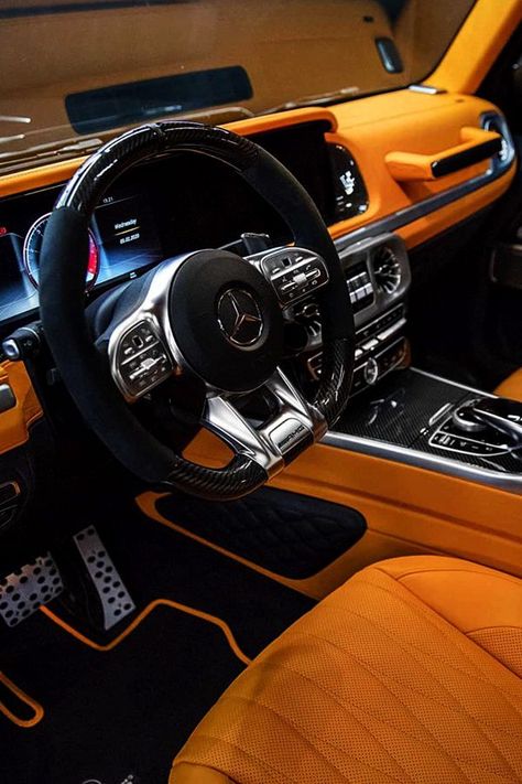 G63 Brabus, Cars 2023, Mercedes Brabus, Mercedes G Wagon, Luxury Car Interior, Mercedes Benz G Class, Dream Cars Jeep, Benz G, G Class