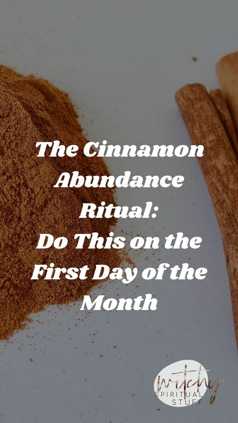 Cinnamon Affirmations, 1st Of Month Cinnamon, Cinnamon And Salt For Good Luck, Cinnamon Doorway Spell, Cinnamon Doorway Ritual, Cinnamon Correspondences, Cinnamon New Year Spell, Washing Hands With Cinnamon, Cinnamon Quarter Spell