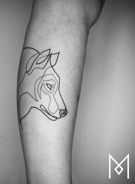 Wolf Pack Tattoo, Mo Ganji, One Line Tattoo, Cute Tats, New Tattoo Designs, Tattoo Skin, Horse Tattoo, Badass Tattoos, Wolf Tattoos