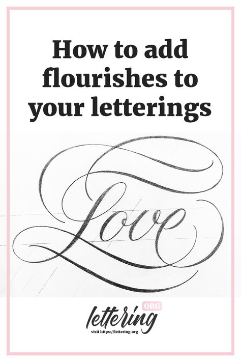 How To Draw Fancy Letters Step By Step, How To Write Fancy Letters Fonts, Hand Lettering Flourishes, How To Do Fancy Lettering, How To Flourish Calligraphy, Easy Fonts By Hand Step By Step, Florish Lettering, Flourish Lettering Alphabet, How To Write Fancy Letters Easy