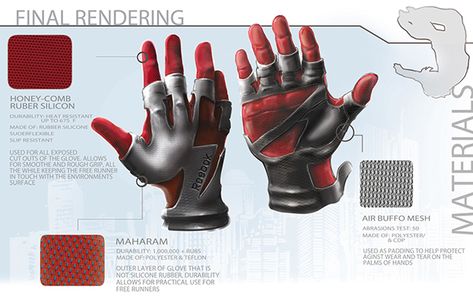 Student Project, not a real Reebok concept. Student Project, Free Running, Parkour, Illustrations And Posters, Gloves, Running, Quick Saves