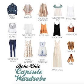 Love From Valerie: What to Wear: Capsule Wardrobe Minimal Ideas, Chic Capsule Wardrobe, Denim Sundress, Boho Mom, Minimalist Moda, Capsule Wardrobe Women, Look Boho Chic, Winter Typ, Bohemian Style Clothing