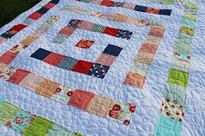 Learn how to make a quilt that has a quirky pattern when you sew up this Patchwork Maze Quilt. Using a bunch of different fabric blocks, this colorful idea would make a great addition to just about any room in your home. Maze Quilt, Nancy Zieman, Nine Patch Quilt, Charm Packs, Quilt Block Patterns Free, Free Sewing Patterns, Quilts Ideas, Scrappy Quilts, Patch Quilt