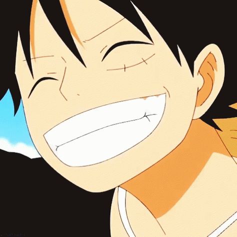 One Piece Luffy GIF - One Piece Luffy Smile - Discover & Share GIFs Luffy Gif, Disc Pfp, Japanese Gif, Background Gif, Smile Gif, One Piece Gif, Moving Backgrounds, Anime Smile, Happy Gif