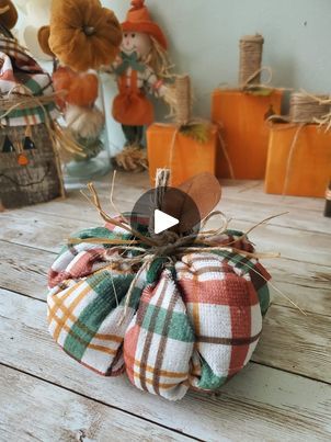 828K views · 5K reactions | Making my first fabric pumpkin out of a dollar general kitchen towel! I will do a full (and better) video tutorial on this soon but for now here's the short verison 🧡 I hope you enjoy! 

#fallaesthetic #PumpkinSeason #falldiy #pumpkindecor #dollargeneral #falldecor #diyfallcrafts #fabriccrafts | Love Crafted Decor | Bertie Newman · IDK You Yet (Cover) Pumpkin Decor, Fall Crafts Diy, Fabric Pumpkins, Diy Pumpkin, Pumpkin Seasoning, Dollar General, Love Craft, Fall Diy, Pumpkin Decorating