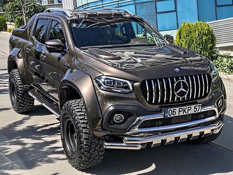 #mercedesbenz #xclassoffroad #xclass #offroadturkey #offroadclub #offroadnation Mercedes Brabus, Luxury Concierge, Badass Jeep, Mercedes Suv, Mercedes Truck, Luxury Car Brands, Mercedes Benz Trucks, Dream Cars Jeep, Mercedes Car