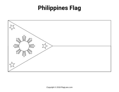 Free printable Philippines flag coloring page. Download it at https://flaglane.com/coloring-page/filipino-flag/ Philippines Flag Coloring Page, Philippine Flag Coloring Sheet, Flag Printables Free, Philippine Flag Drawing, Asian Flags, Filipino Flag, Mickey And Minnie Cake, Philippines Flag, Flag Images