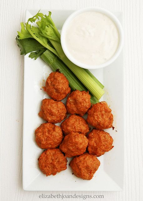 Buffalo Chicken Meatballs - ELIZABETH JOAN DESIGNS Profile By Sanford Recipes, Football Bread, Gf Waffles, Buffalo Meatballs, Profile By Sanford, Buffalo Chicken Nachos, Buffalo Meat, Buffalo Chicken Meatballs, Chicken Balls