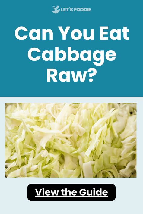 Have you ever wondered if you can eat cabbage raw? The truth is yes! Eating raw cabbage can be a crunchy and nutritious addition to your diet. It's packed with vitamins and fiber, and perfectly fits into refreshing salads or wraps. Simply chop it up and toss it with your favorite dressing, or try integrating it into a crispy slaw. Don't miss out on this delightful way to enjoy the benefits of cabbage. Perfect for those looking for healthy meal ideas. Find out how to prepare delicious raw cabbage dishes today! Raw Cabbage Recipes, Raw Cabbage Recipe, Cabbage Health Benefits, Cabbage Dishes, Cabbage Benefits, Refreshing Salads, Cabbage Wraps, Raw Cabbage, Making Sauerkraut