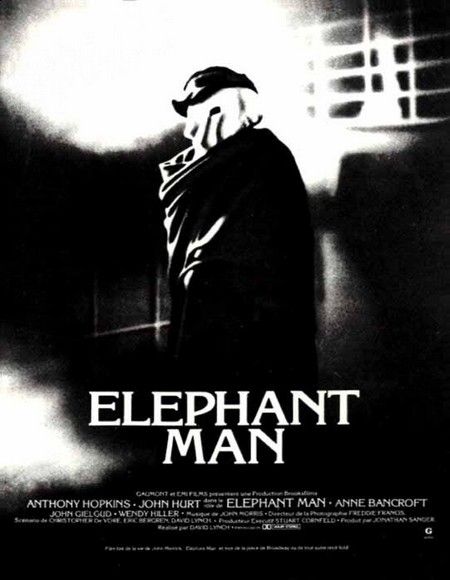 Joseph Merrick, The Elephant Man, Classic 80s Movies, 80s Movie Posters, Anne Bancroft, Mulholland Drive, Black And White Movie, Septième Art, I Love Cinema