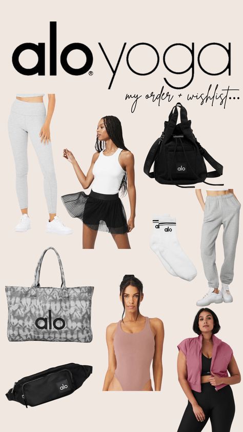 Alo Yoga Street Style, Alo Yoga Hat Outfit, Alo Yoga Tennis Skirt Outfit, Alo Hat Outfits, Alo Leggings Outfit, Alo Outfit Ideas, Alo Clothing, Alo Yoga Aesthetic, Yoga Street Style