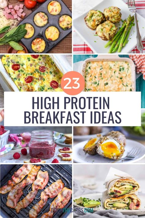 Suhoor Ideas, No Carb Breakfast, High Protein Breakfast Ideas, Quick Breakfast Sandwich, Protein Breakfast Ideas, Fiber Recipes, Protein Breakfasts, Breakfast Protein, Ditch The Carbs