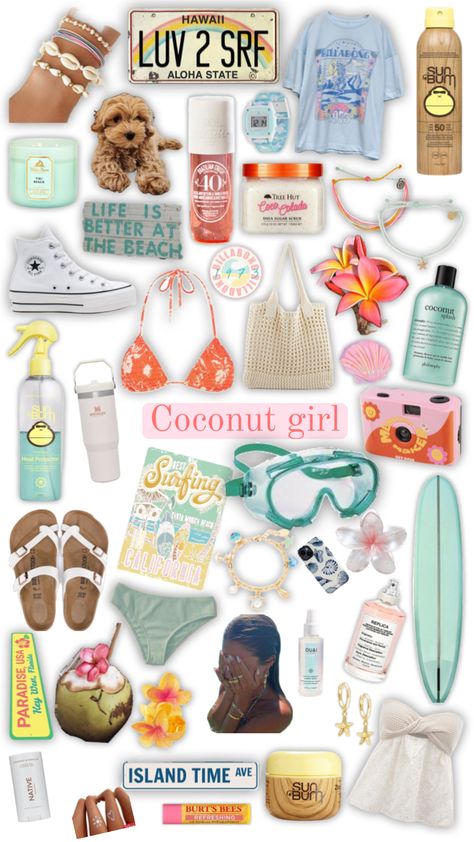 Summer Bag Essentials, Surfergirl Style, Summer Necessities, Coconut Dream, Beach Basket, Preppy Summer Outfits, Outfit Inspo Summer, Summer Plans, Summer Goals