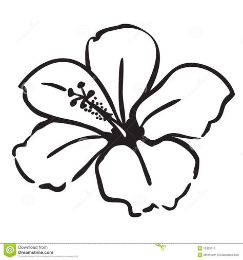 hibiscus drawing - Google Search Hawaiian Flower Drawing, Hibiscus Drawing, Hibiscus Flower Drawing, Ftd Flowers, Simple Flower Drawing, Hibiscus Tattoo, Easy Flower Drawings, Easy Animal Drawings, Tattoo Templates